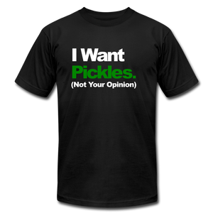 Pickles Not Opinions 😏 Multiple Colors - black
