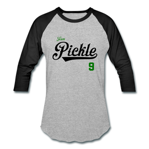 Team Pickle ⚾️ Multiple Colors - heather gray/black