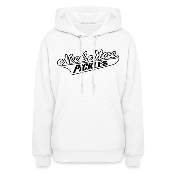 Need More Pickles - Women's Hoodie - white