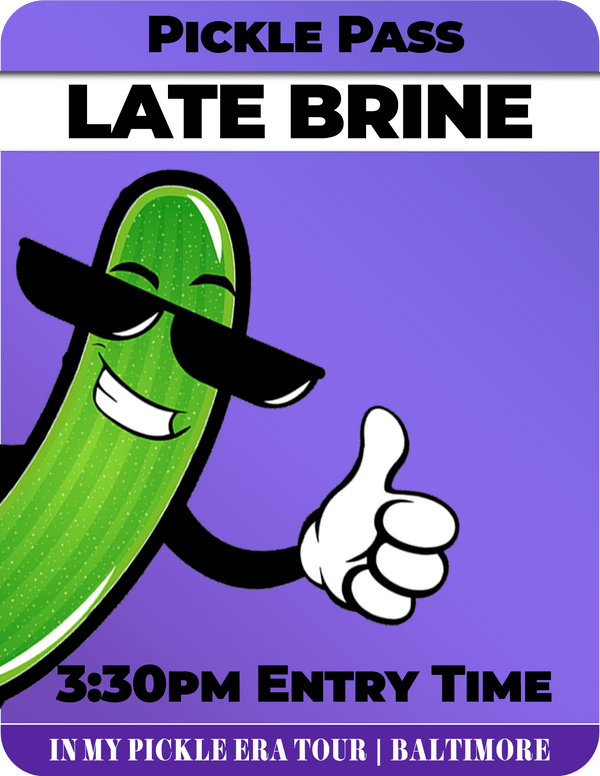The Big Dill World's Largest Pickle Party® | Saturday | Baltimore 2025