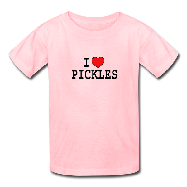 Kids' I ❤️ Pickles 2 | Multiple Colors - pink