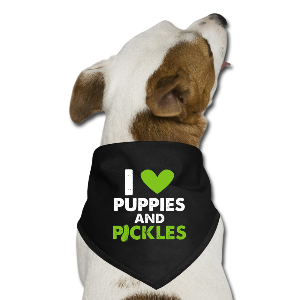 Puppies and Pickles Cotton Bandana Dog Accessory The Big Dill