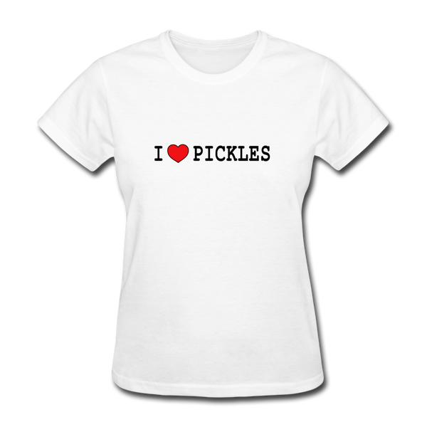 I ❤️ Pickles | Multiple Colors - white