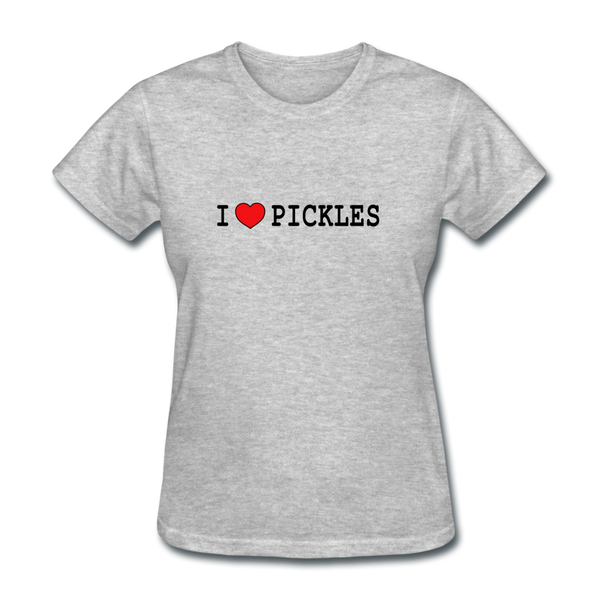 I ❤️ Pickles | Multiple Colors - heather gray