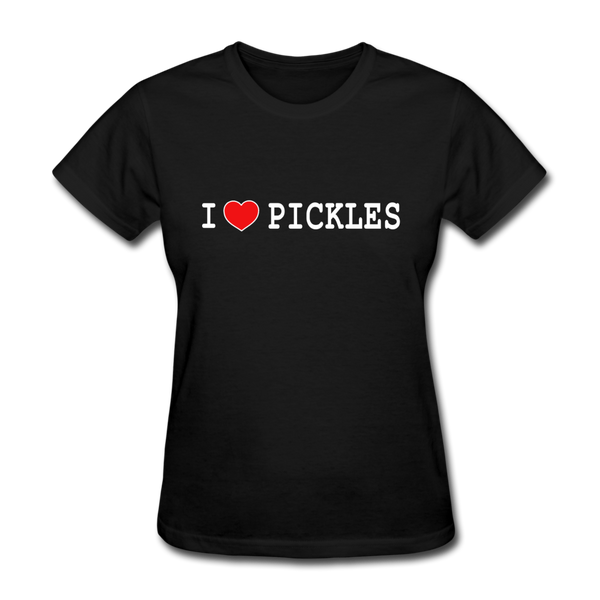 I ❤️ Pickles - black