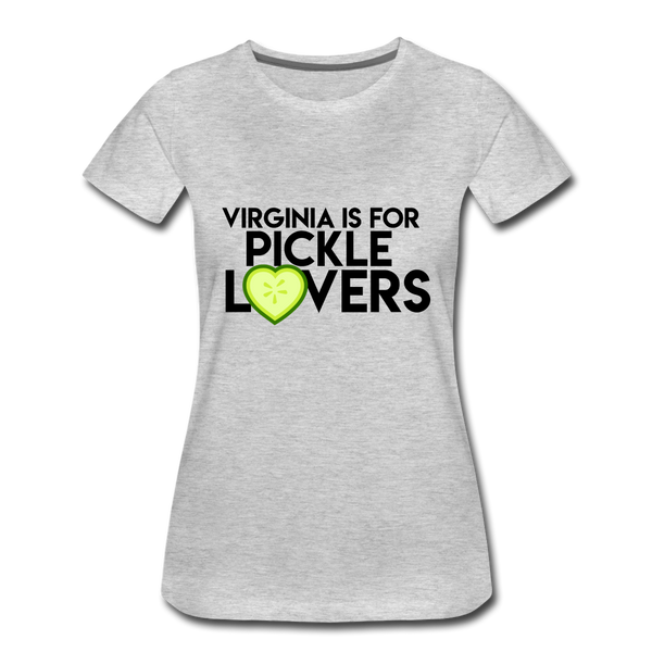 Virginia is for Pickle Lovers 💕 - heather gray