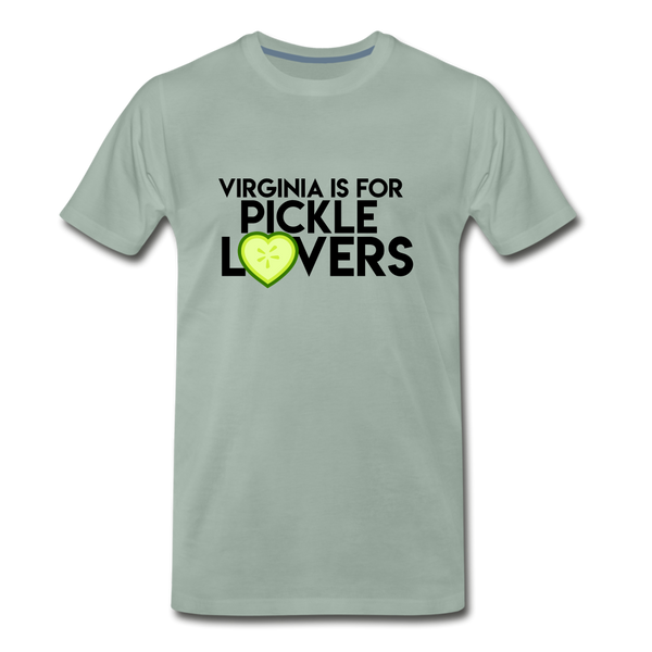 Virginia is for Pickle Lovers - Men - steel green